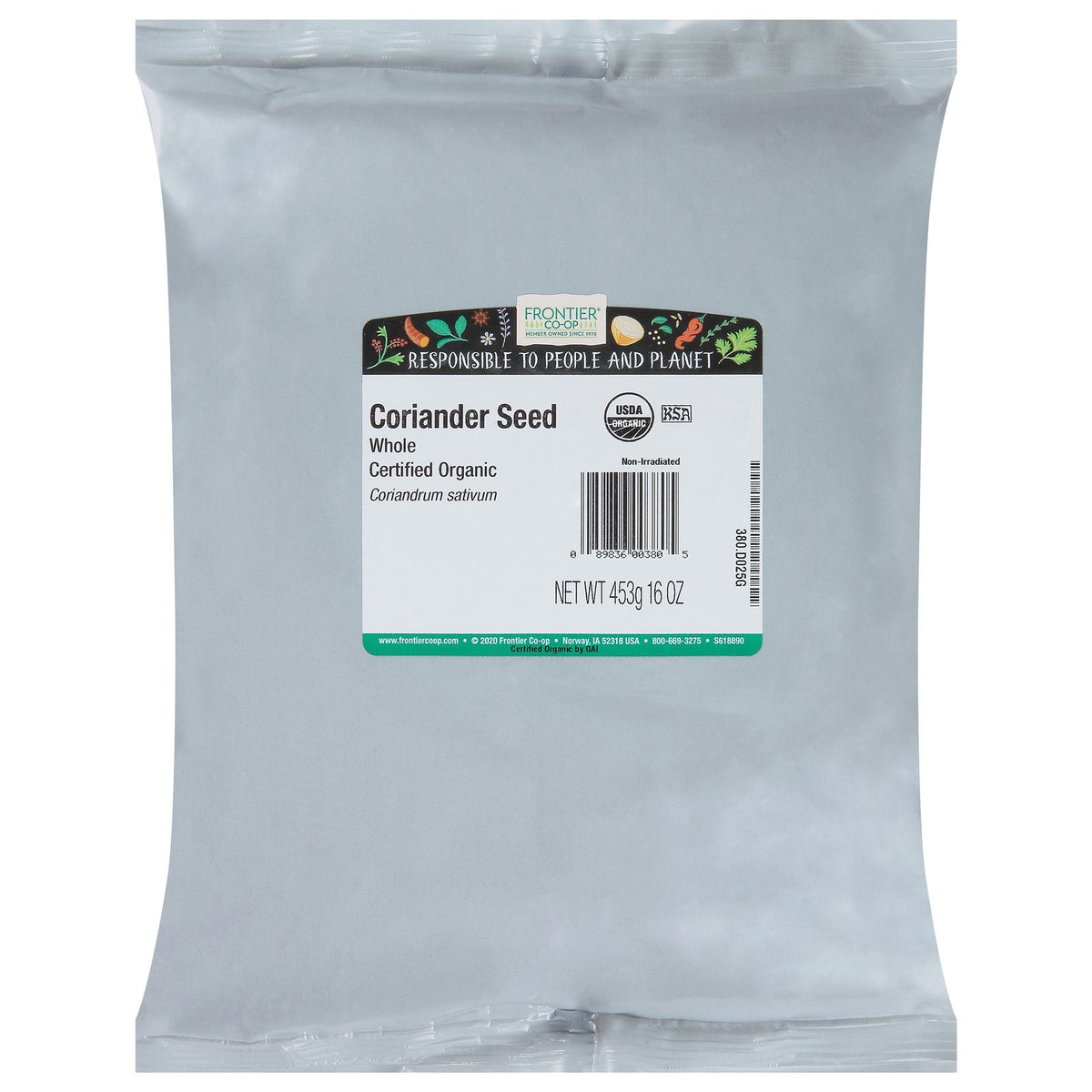Frontier Whole Coriander Seed Bulk Item
