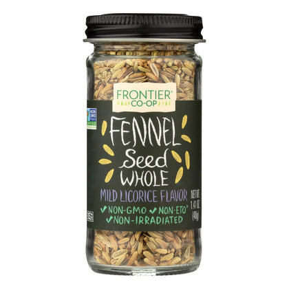 Frontier Co-op Whole Fennel Seed for Savory Recipes