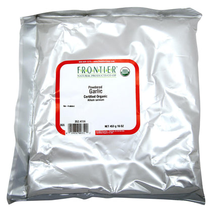 Frontier Herb Organic Powdered Garlic - Bulk