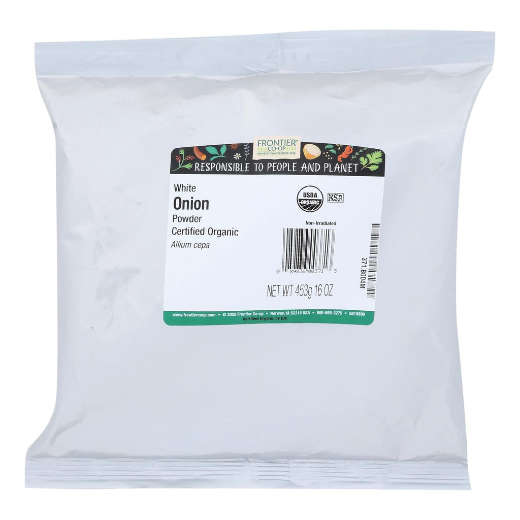 Frontier Organic Powdered White Onion Seasoning