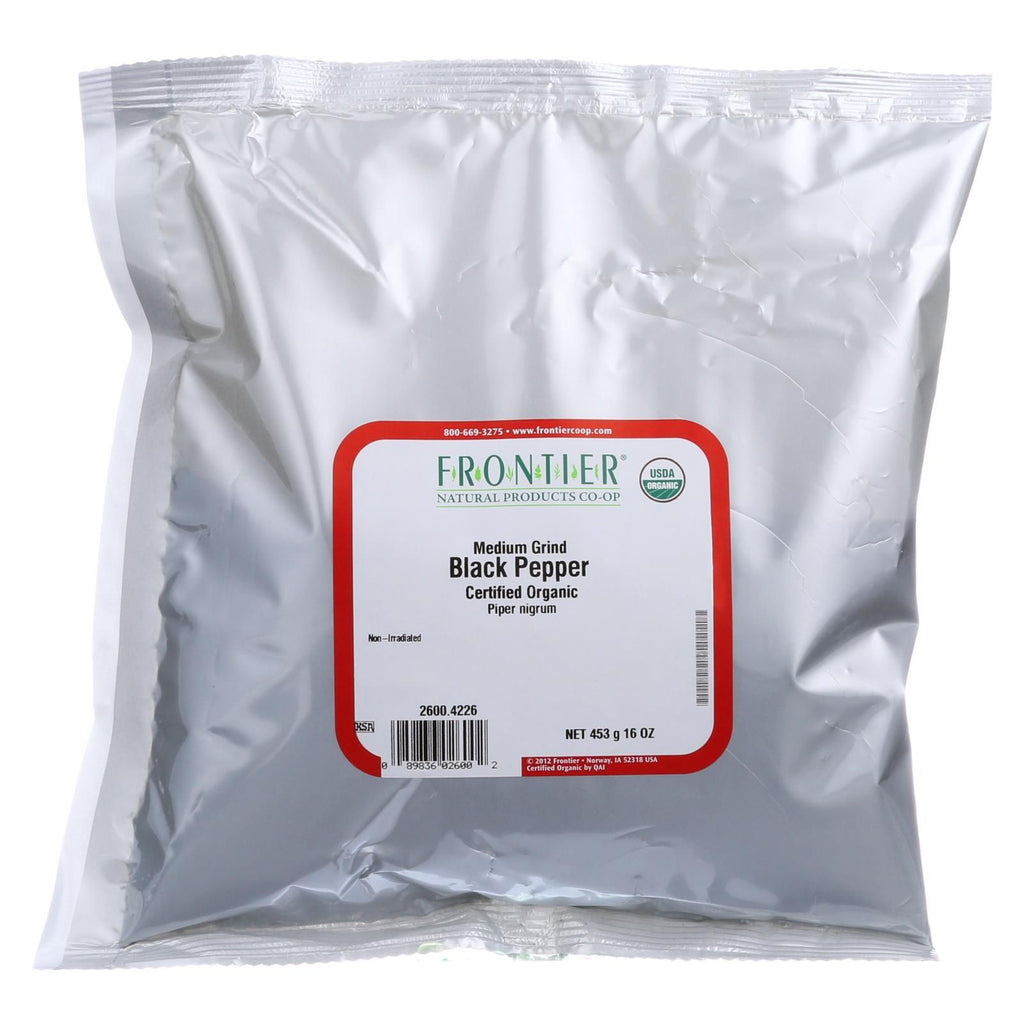 Frontier Organic Medium-Grind Black Pepper