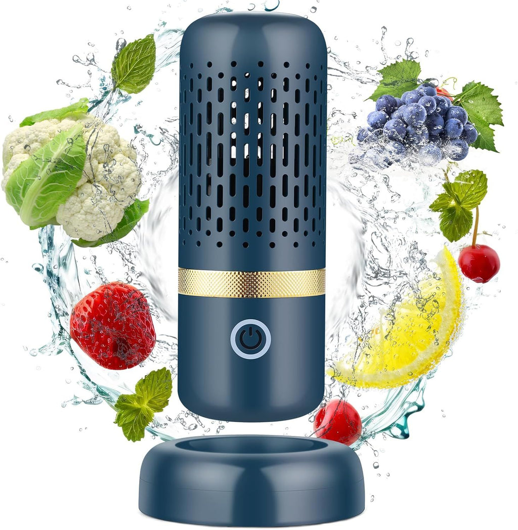 Fruit and Vegetable Purifier Cleaner Washing Machine Capsule Shape Disinfection OH-ion Purification
