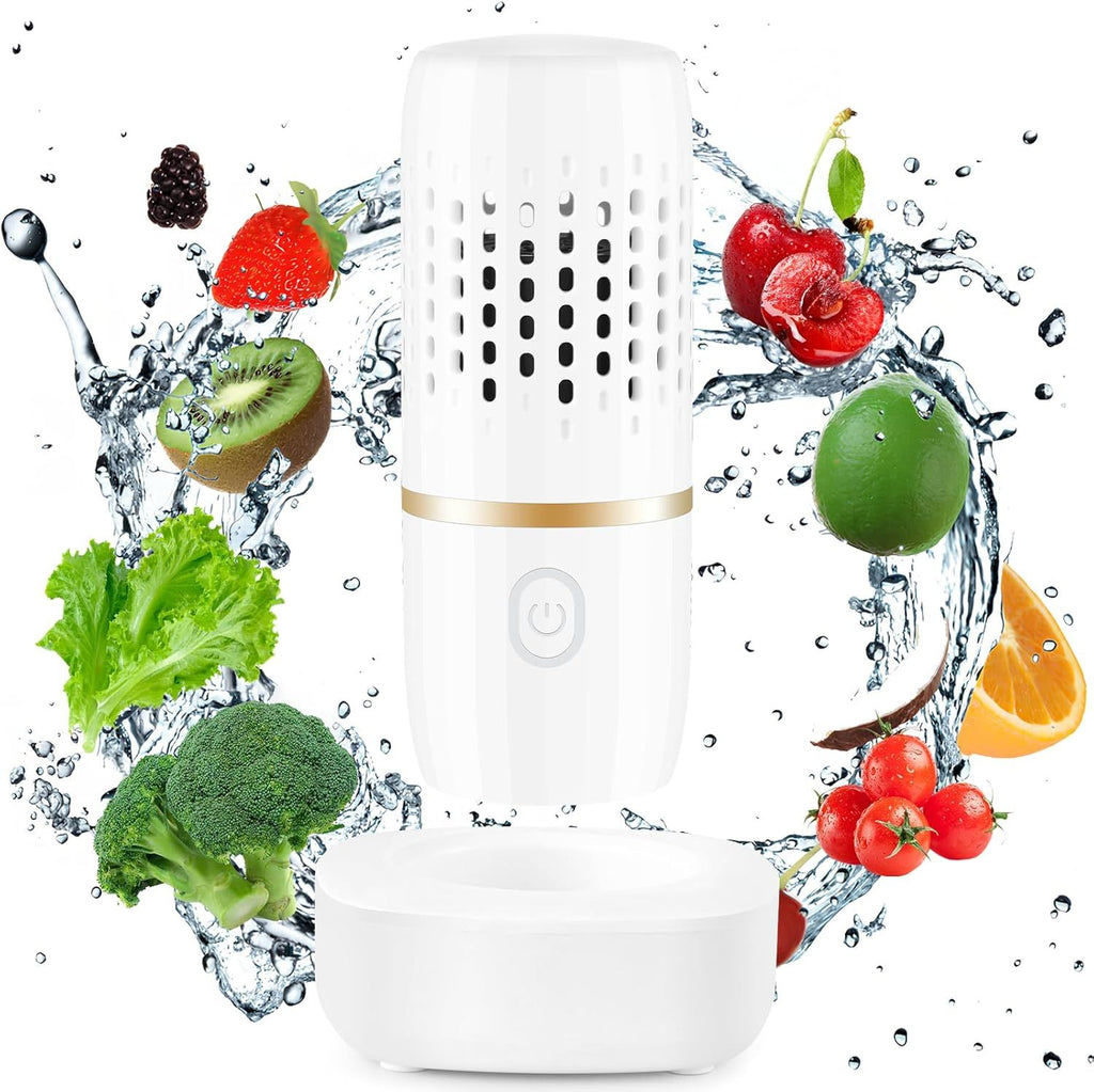 Fruit and Vegetable Purifier Cleaner Washing Machine Capsule Shape Disinfection OH-ion Purification