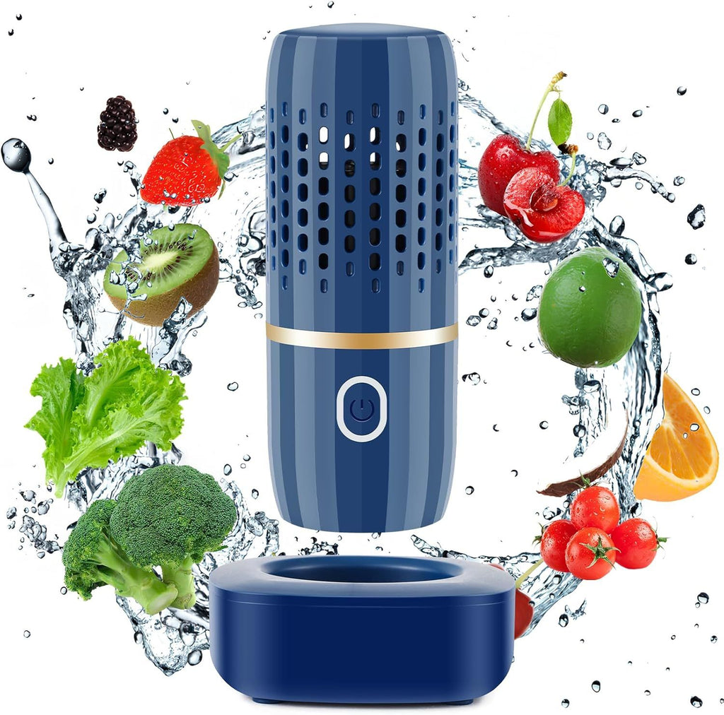 Fruit and Vegetable Purifier Cleaner Washing Machine Capsule Shape Disinfection OH-ion Purification
