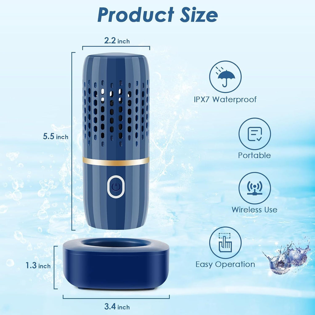 Fruit and Vegetable Purifier Cleaner Washing Machine Capsule Shape Disinfection OH-ion Purification
