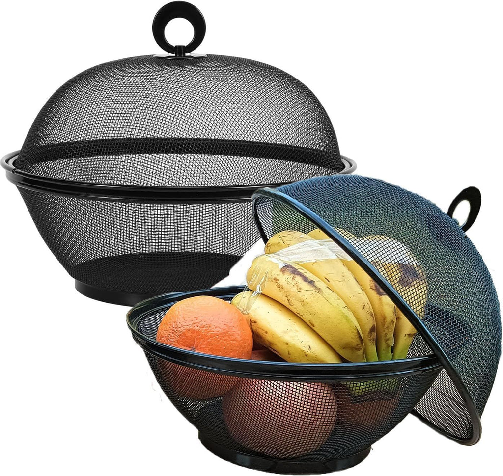 Covered Apple Fruit Baskets for Display and Rinsing