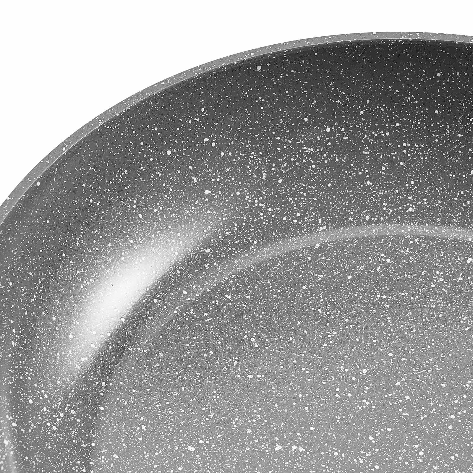 3-Piece Nonstick Ceramic Aluminum Skillet Set (8, 10, ) with Heat-Resistant Handle