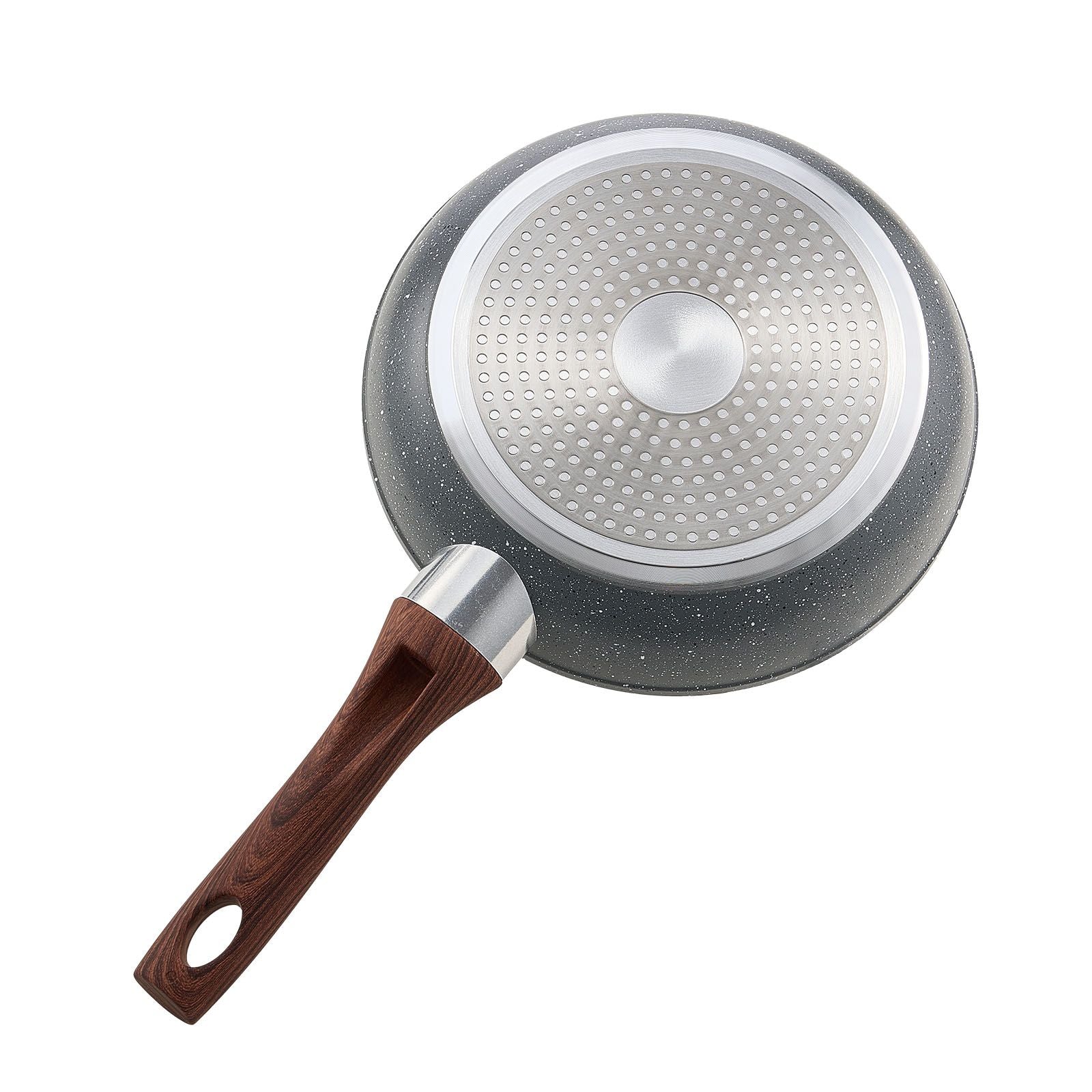 Professional Aluminum Frying Pan Set, 3-Piece (9.5, 11, 12 ) with Nonstick Coating