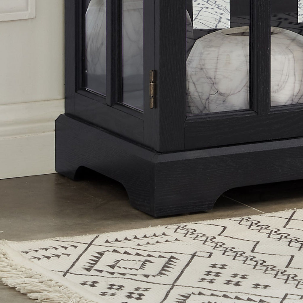 Four-Door RGB Curio Cabinet for Collectible Displays