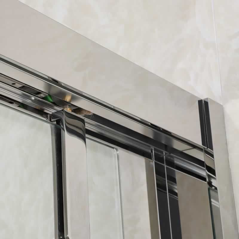 Full-Framed Dual-Sliding Soft-Close Shower Door