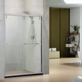 Full-Framed Dual-Sliding Soft-Close Shower Door