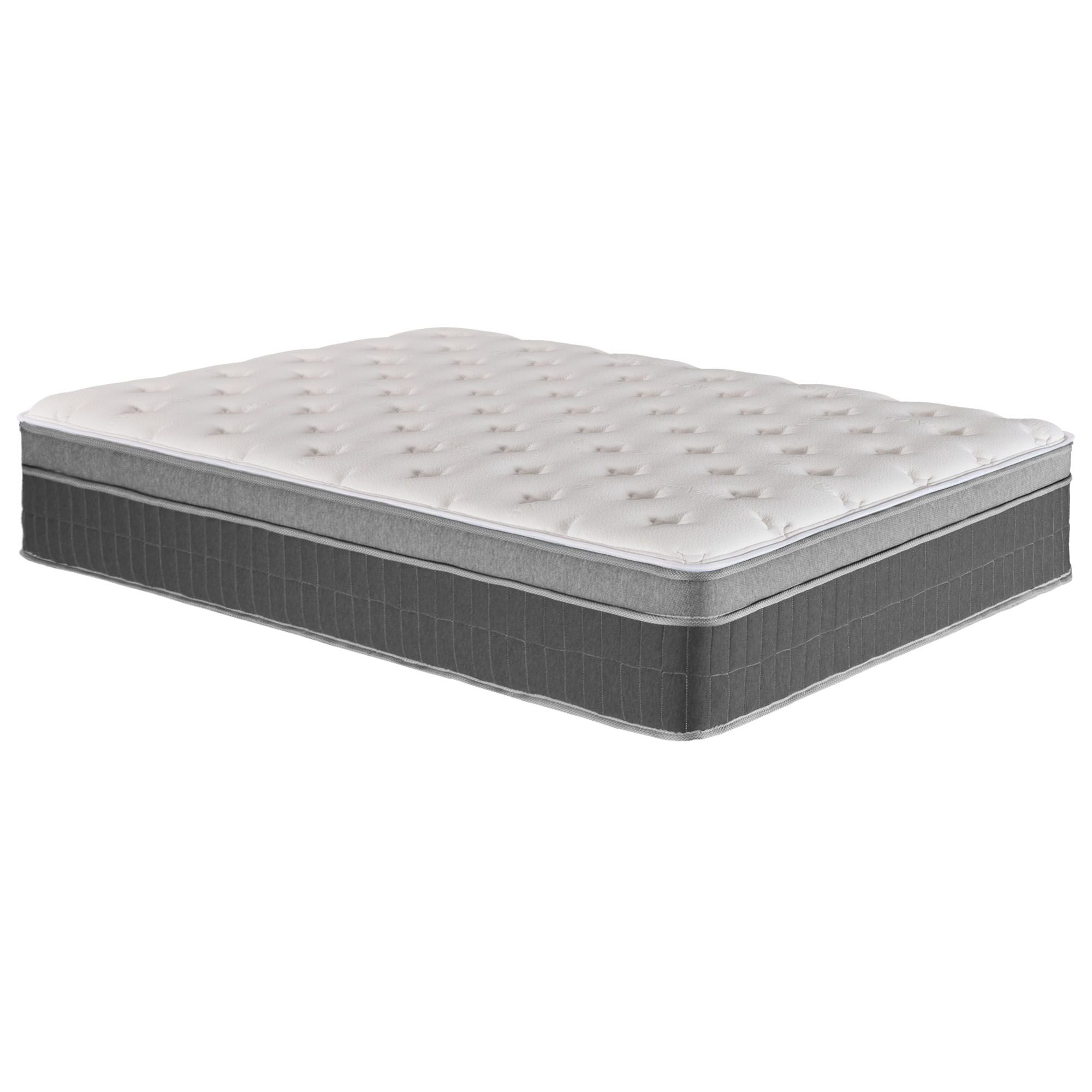 Medium Firm Hybrid Mattress with Memory Foam and Pocketed Coils