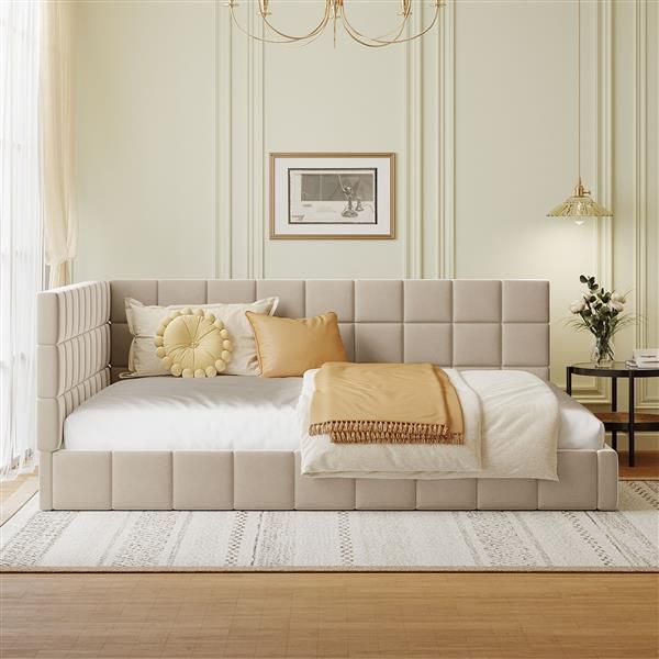 Classic Mid-Century Modern Upholstered Daybed