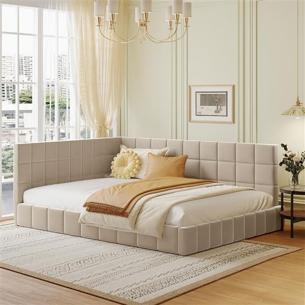 Classic Mid-Century Modern Upholstered Daybed