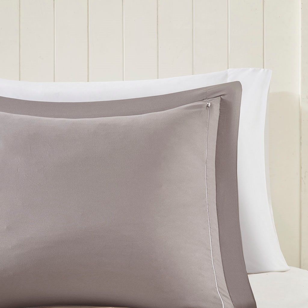 Reversible Diamond-Quilted Down-Alternative Comforter Set