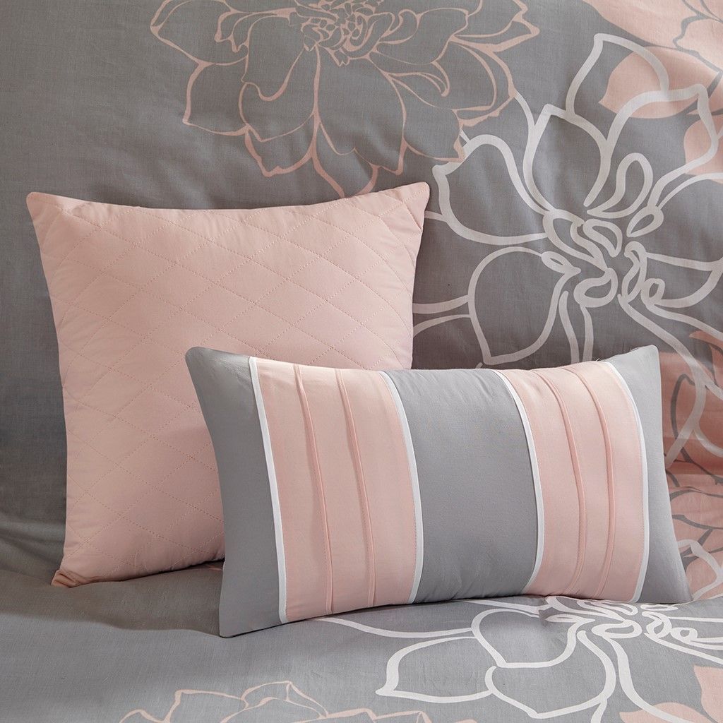 Floral Six-Piece Duvet Cover Set