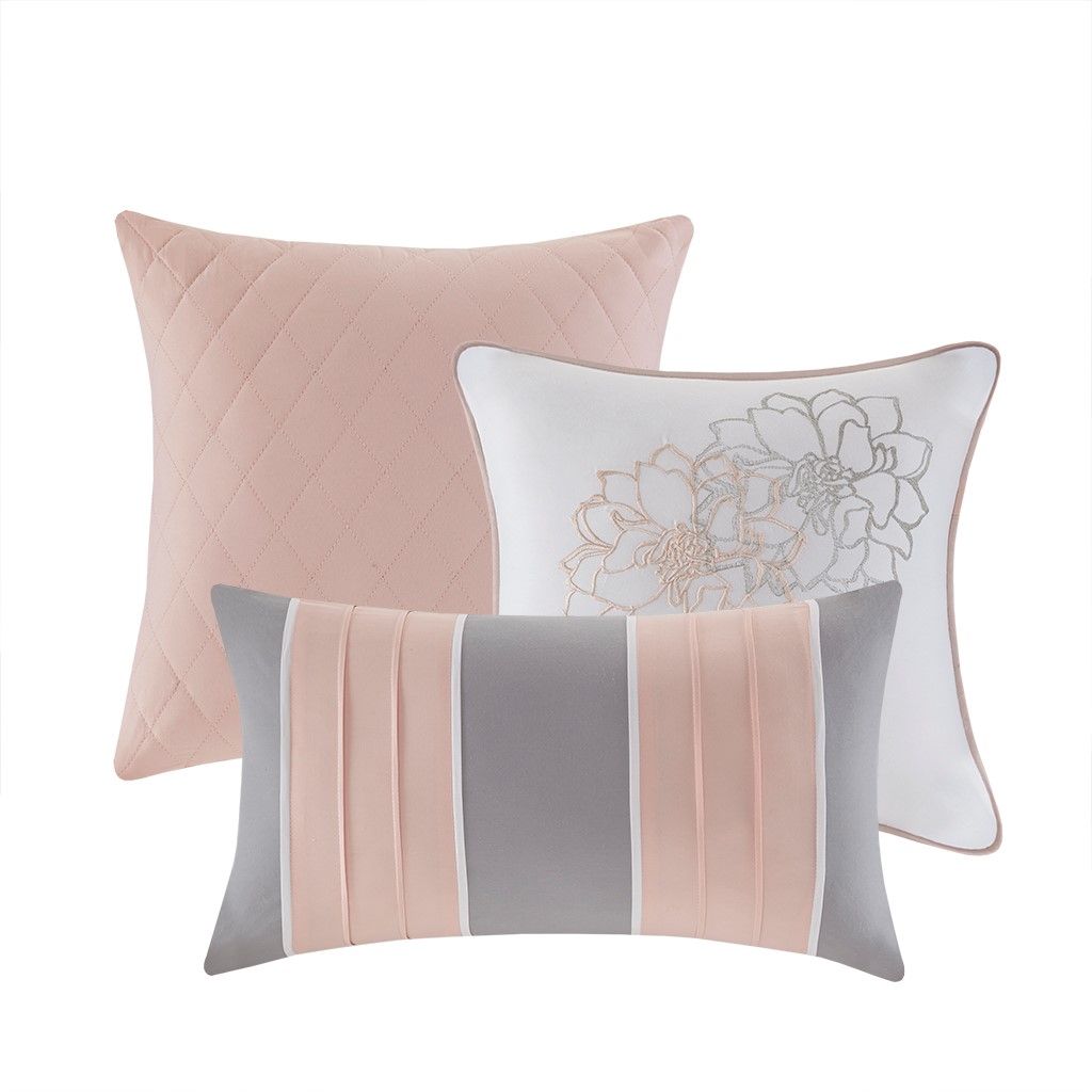 Floral Six-Piece Duvet Cover Set
