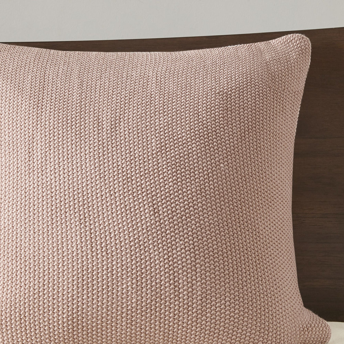 Blush Geometric Jacquard Duvet Cover Set