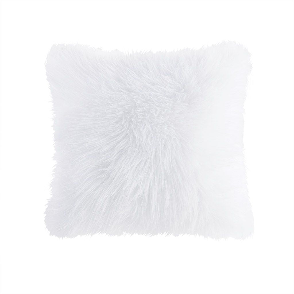 Watercolor Tie-Dye Comforter Set with Furry Accent Pillow