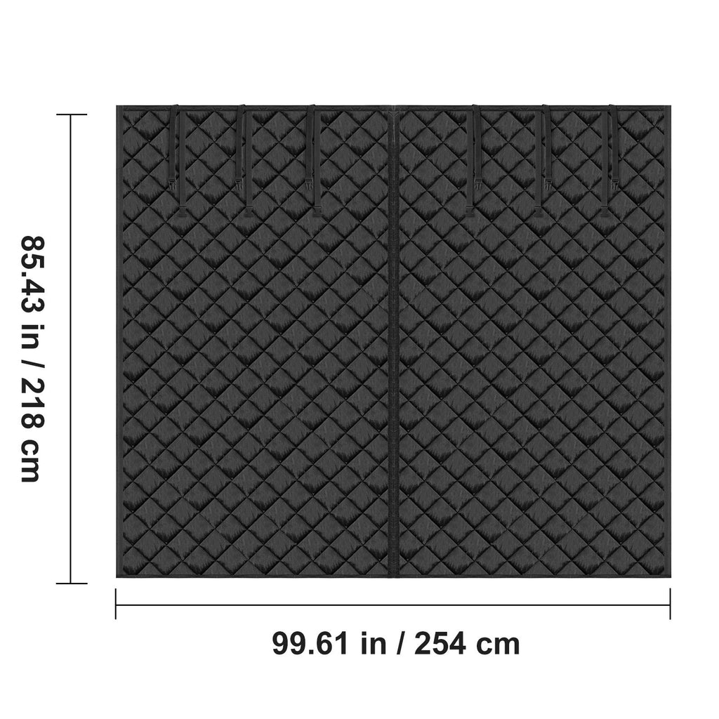 Garage Door Insulation Kit – Thermal Magnetic Curtain for Winter