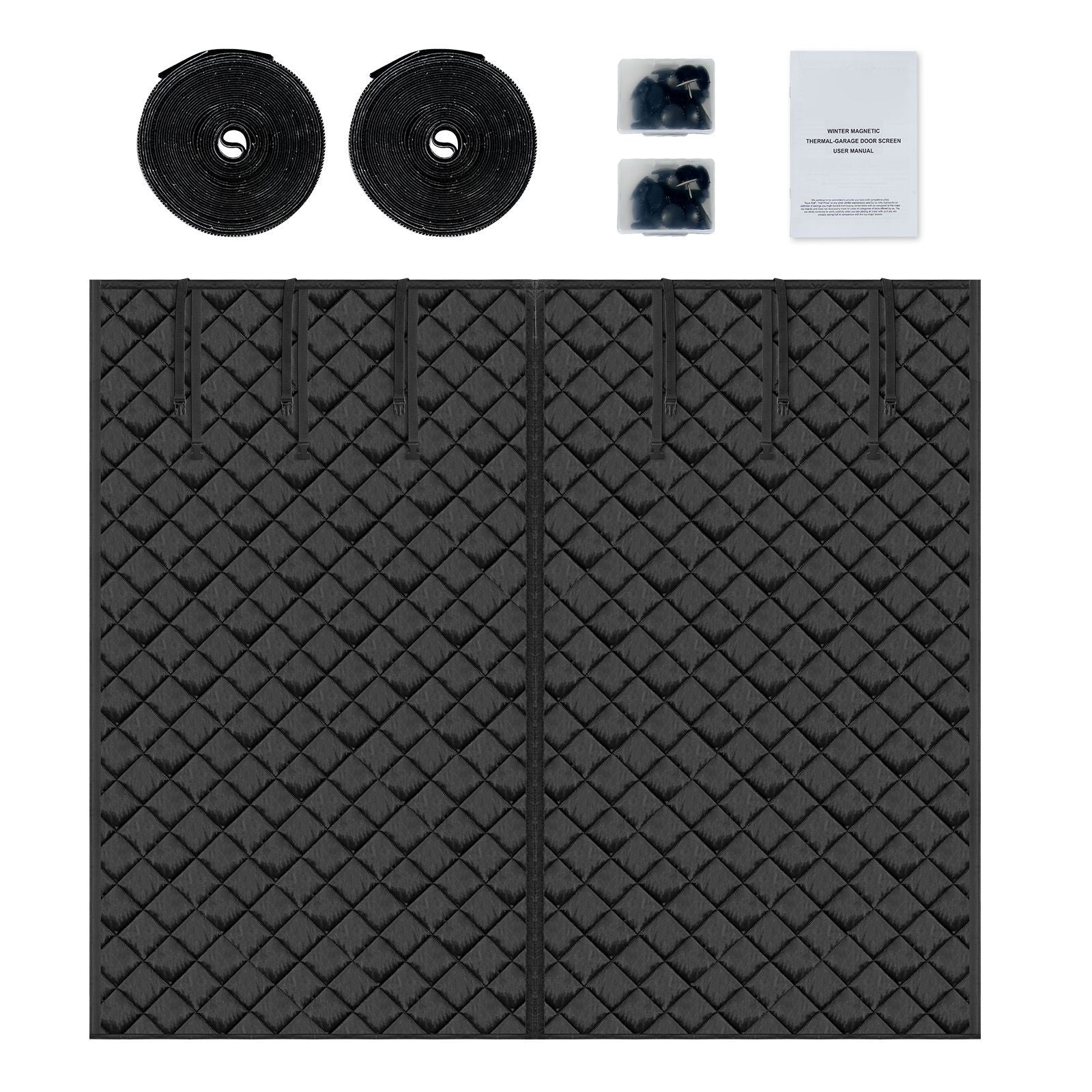 Garage Door Insulation Kit – Thermal Magnetic Curtain for Winter