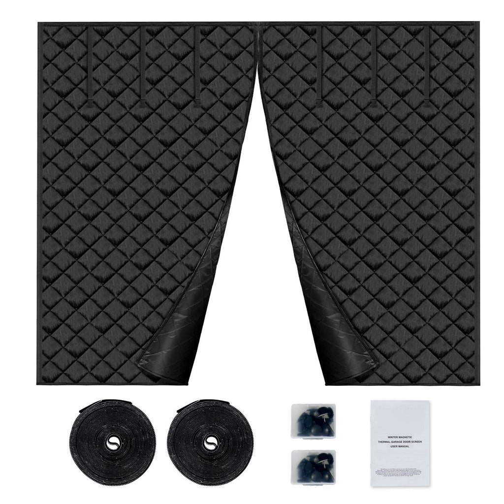 Garage Door Insulation Kit – Thermal Magnetic Curtain for Winter