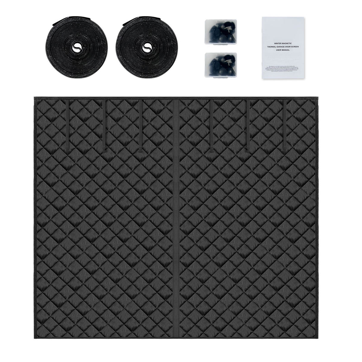 Magnetic Insulated Garage-Door Curtain
