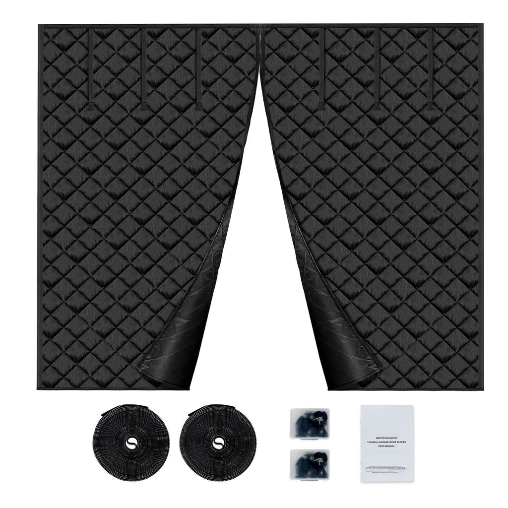 Magnetic Insulated Garage-Door Curtain