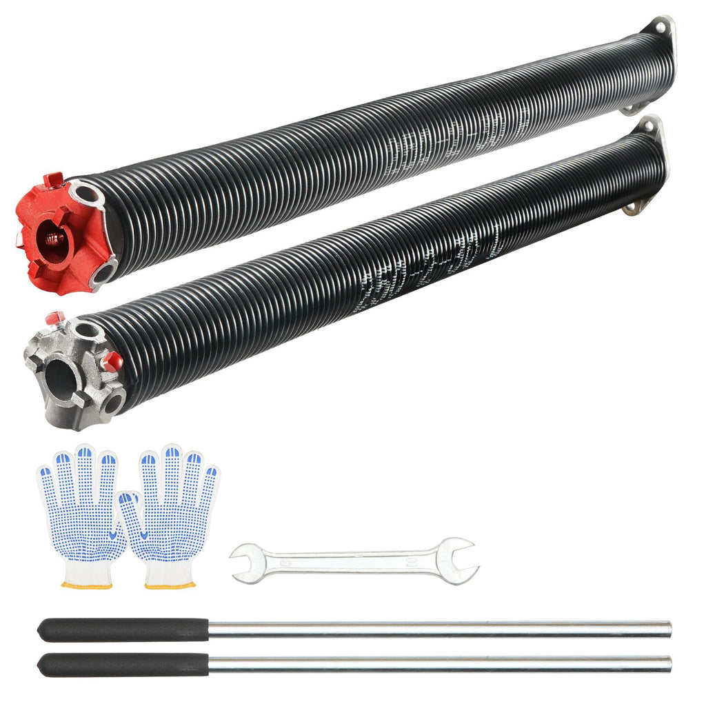 16000-Cycle Garage Door Torsion Springs with Full Installation Kit