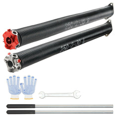 16000-Cycle Garage Door Torsion Springs with Full Installation Kit
