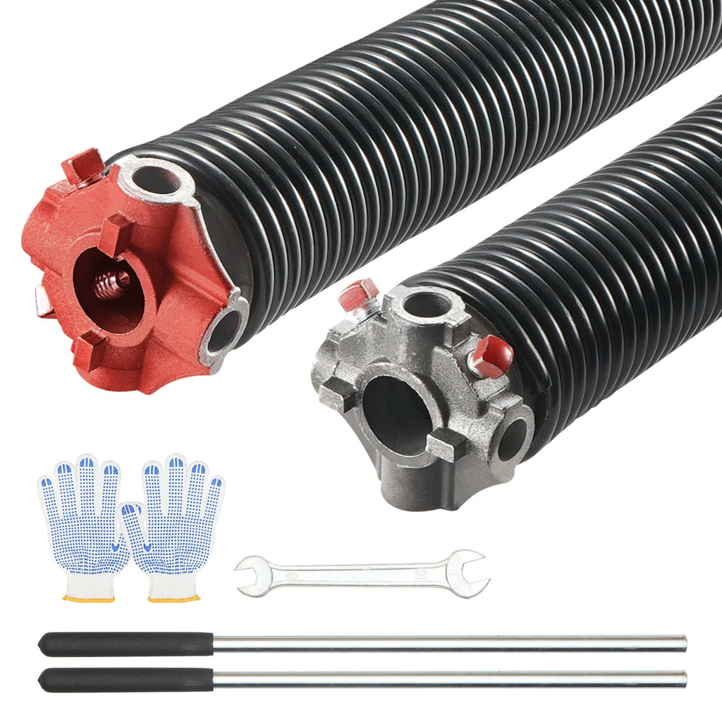 16000-Cycle Garage Door Torsion Springs with Full Installation Kit