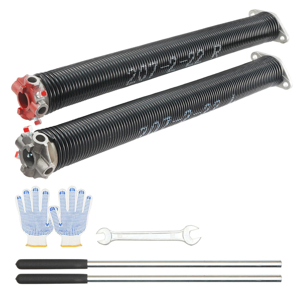 Complete Garage Door Torsion Spring Replacement Kit with Accessories