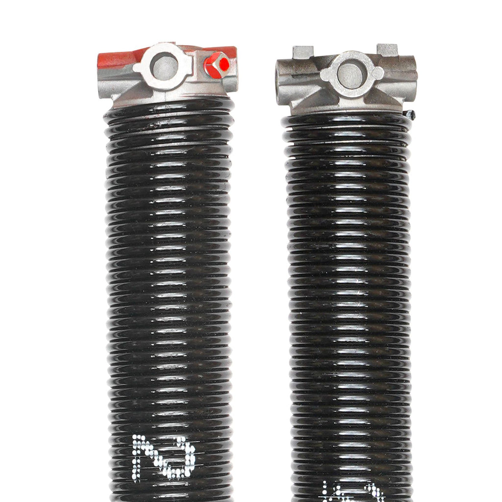 Garage Door Torsion Springs Pair - with Winding Bars and Gloves
