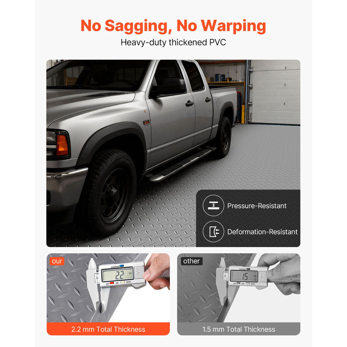 practical Garage Floor Mat – Non-Slip, Easy Clean, Custom Fit
