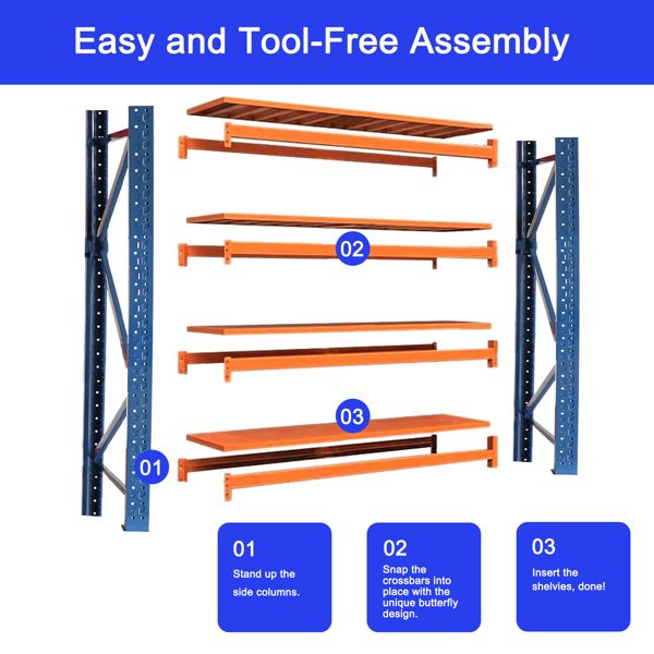 Adjustable practical Garage Shelving