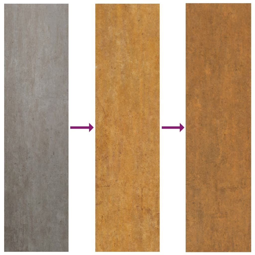 Corten Steel Garden Planter for DIY Decor –