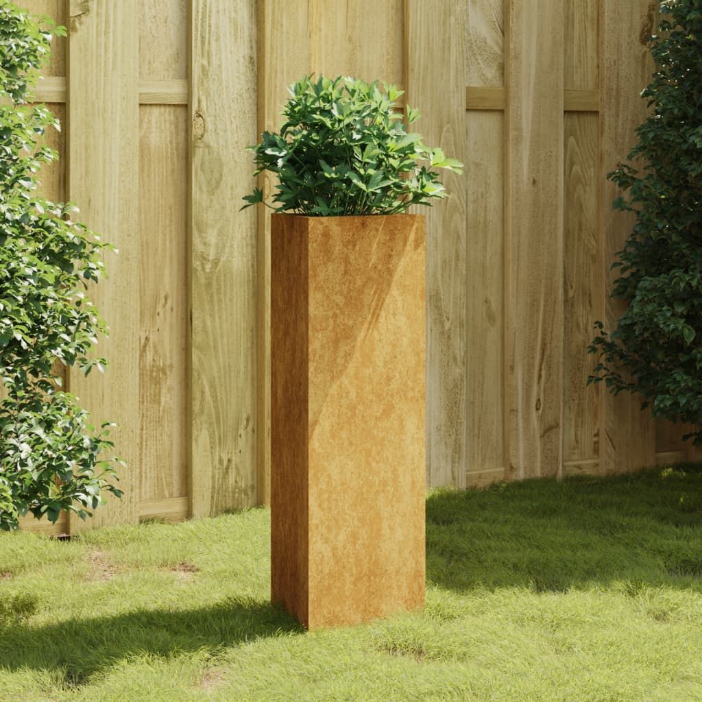 Corten Steel Garden Planter for DIY Decor –