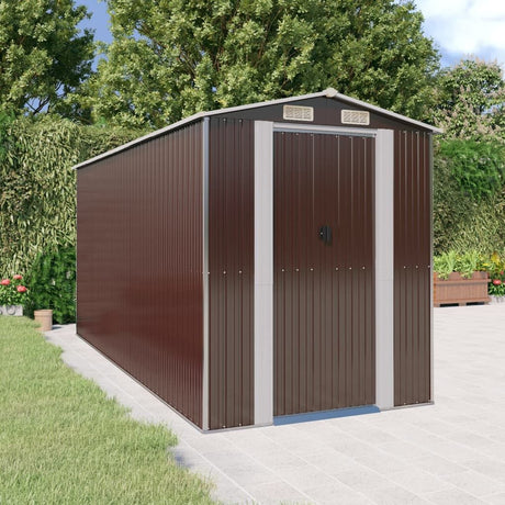 Ventilated Garden Shed with Sliding Access Gate