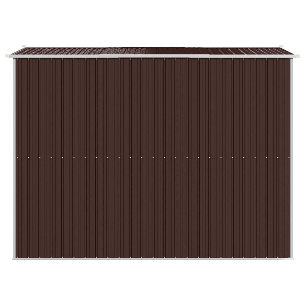 Dark Brown Ventilated Garden Storage Shed