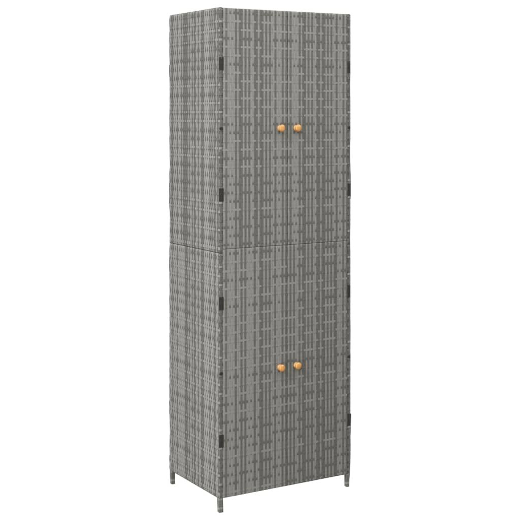 Garden Storage Cabinet with 4 Compartments – everyday and Water-Resistant