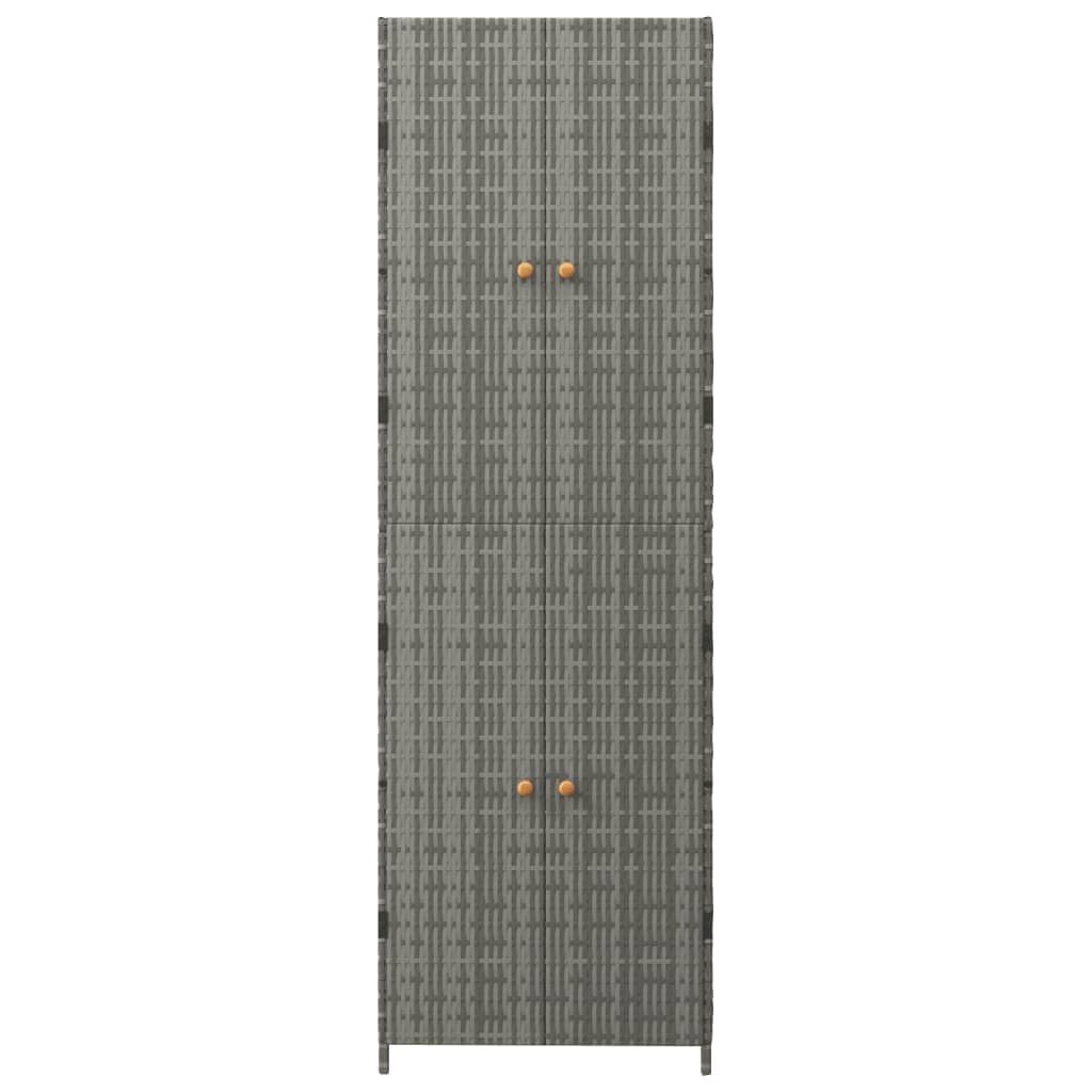 Garden Storage Cabinet with 4 Compartments – everyday and Water-Resistant