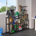 Three-Tier Garden Tool Organizer Tower for Garage and Shed Storage