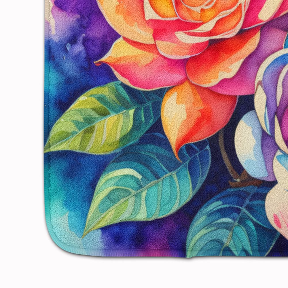 Gardenias in Color Memory Foam Mat