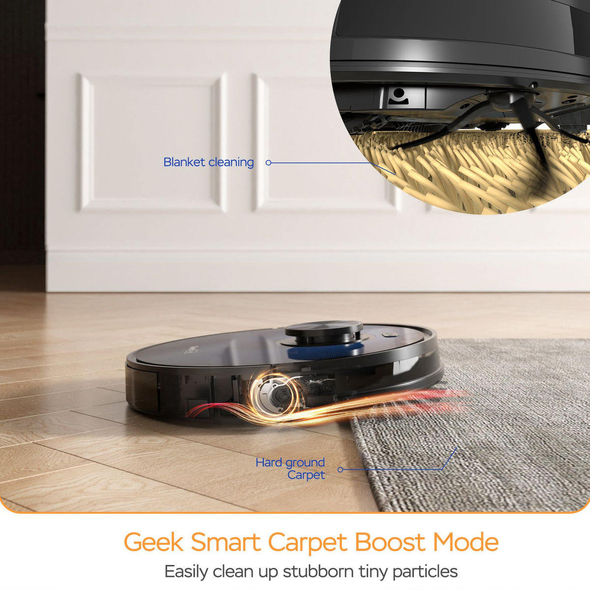 Geek Smart L7 Robot Vacuum and Mop: LiDAR Navigation, 2700Pa Suction