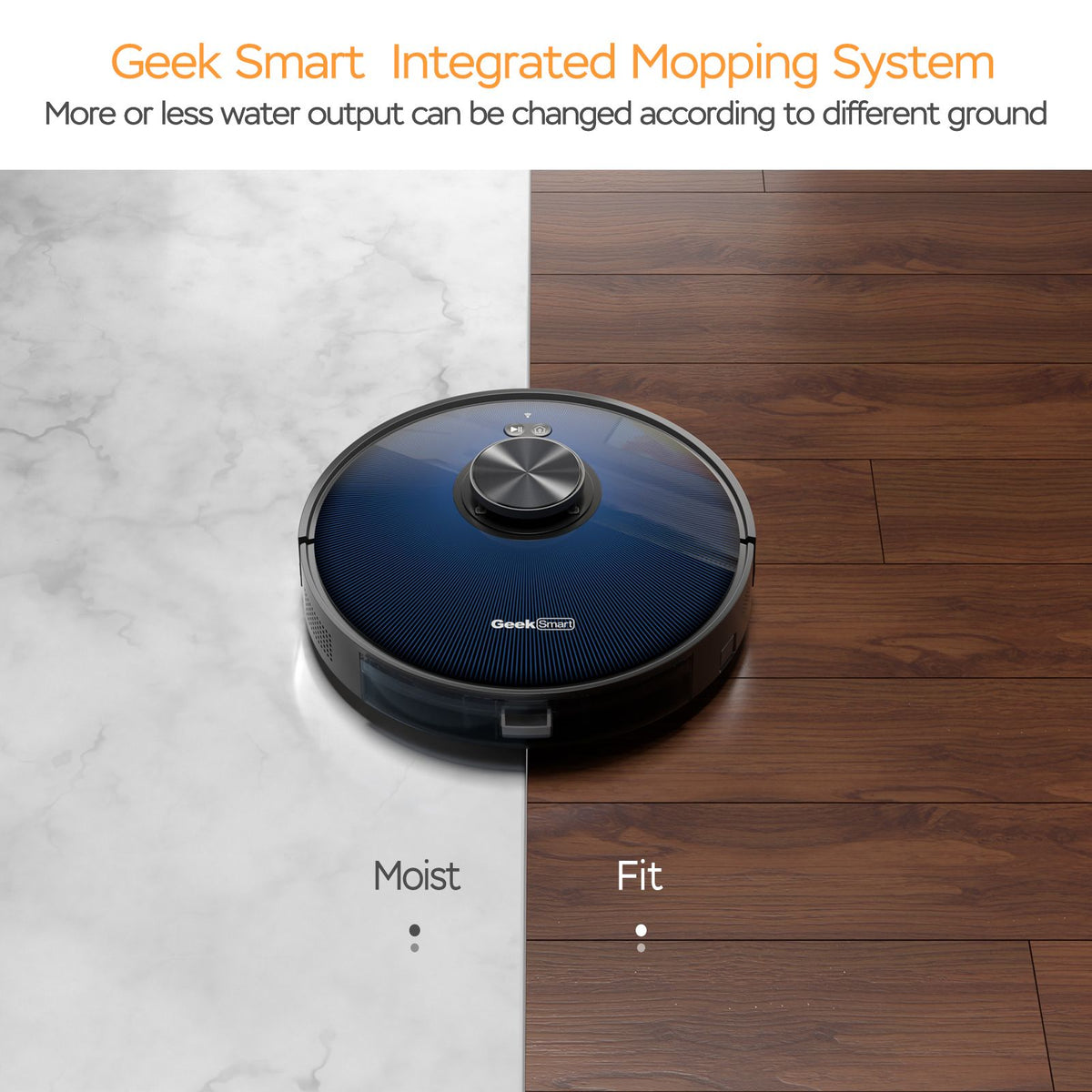 Geek Smart L7 Robot Vacuum and Mop: LiDAR Navigation, 2700Pa Suction