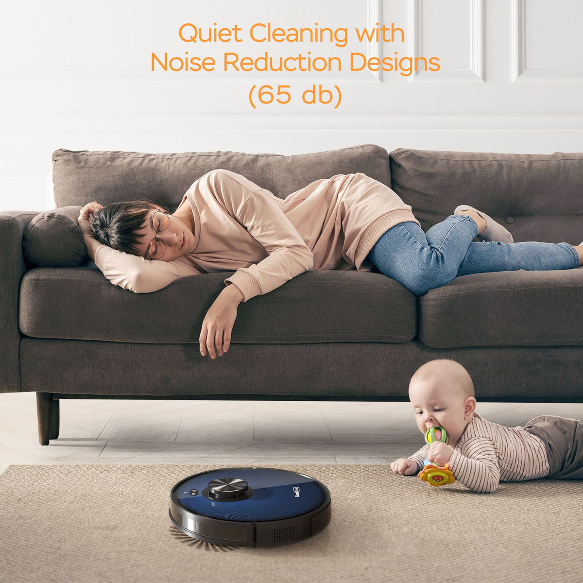 Geek Smart L7 Robot Vacuum and Mop: LiDAR Navigation, 2700Pa Suction