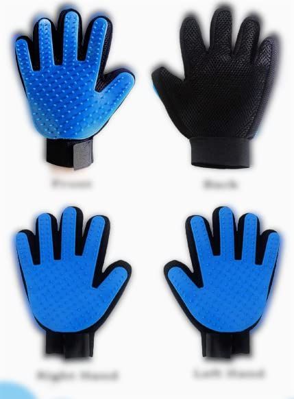 Adjustable Five-Finger Grooming Glove