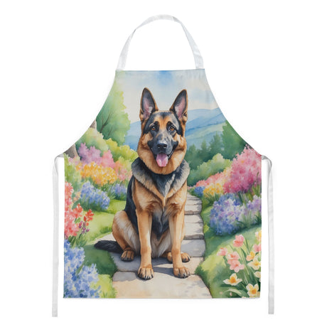 German Shepherd Spring Path All-Purpose Apron