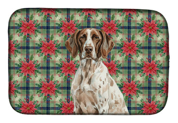 German Shorthaired Pointer Christmas Dish Mat
