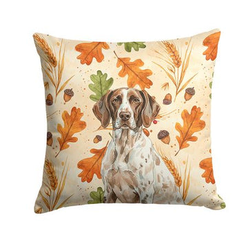German Shorthaired Pointer Fall Accent Pillow